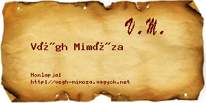 Végh Mimóza névjegykártya